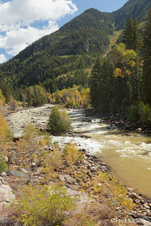 Durango and Silverton Narrow Gauge Railroad Animas River